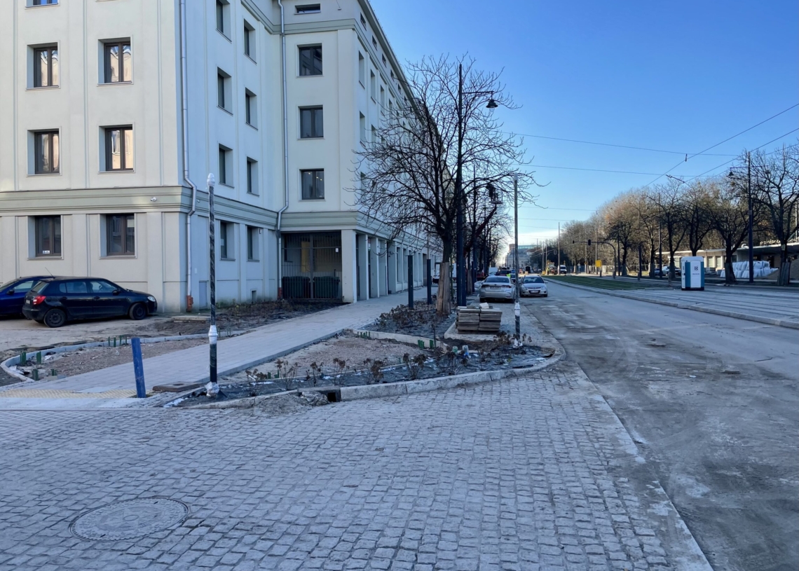 Modernizacja ul. Północnej. Od nocy z soboty na niedzielę jazda tylko południową nitką, a w grudniu mają powrócić tramwaje