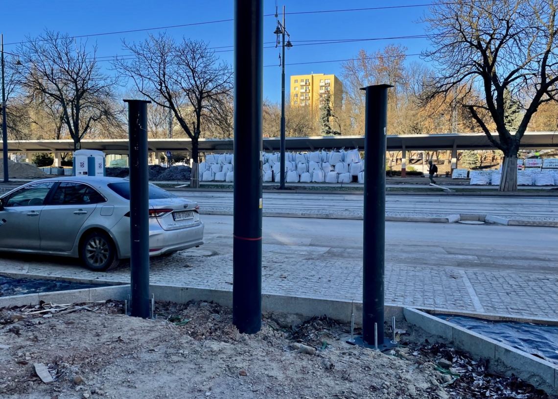 Modernizacja ul. Północnej. Od nocy z soboty na niedzielę jazda tylko południową nitką, a w grudniu mają powrócić tramwaje