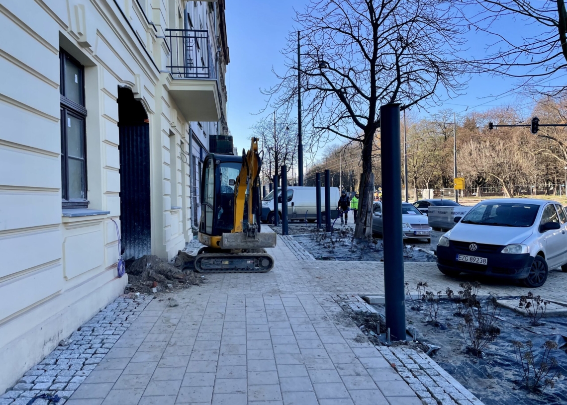 Modernizacja ul. Północnej. Od nocy z soboty na niedzielę jazda tylko południową nitką, a w grudniu mają powrócić tramwaje