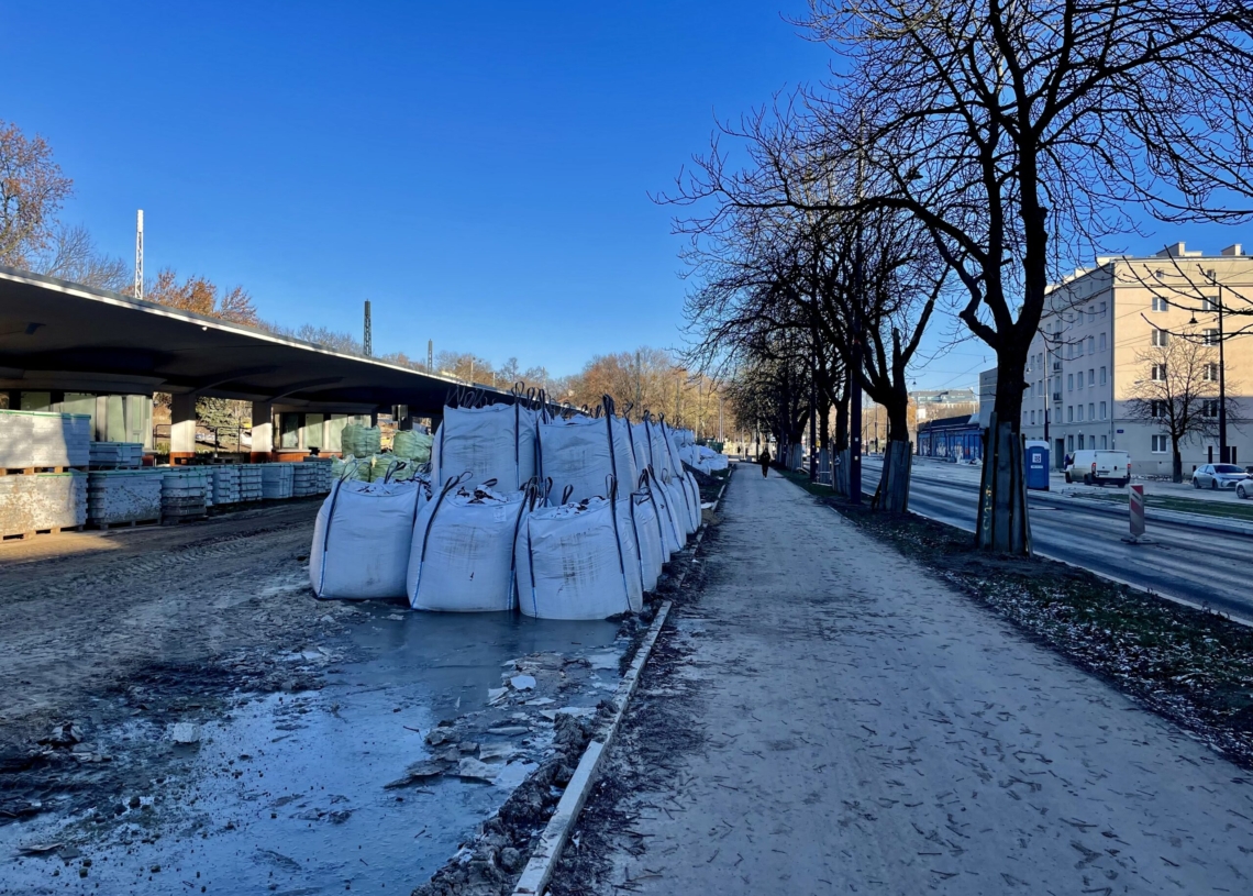 Modernizacja ul. Północnej. Od nocy z soboty na niedzielę jazda tylko południową nitką, a w grudniu mają powrócić tramwaje