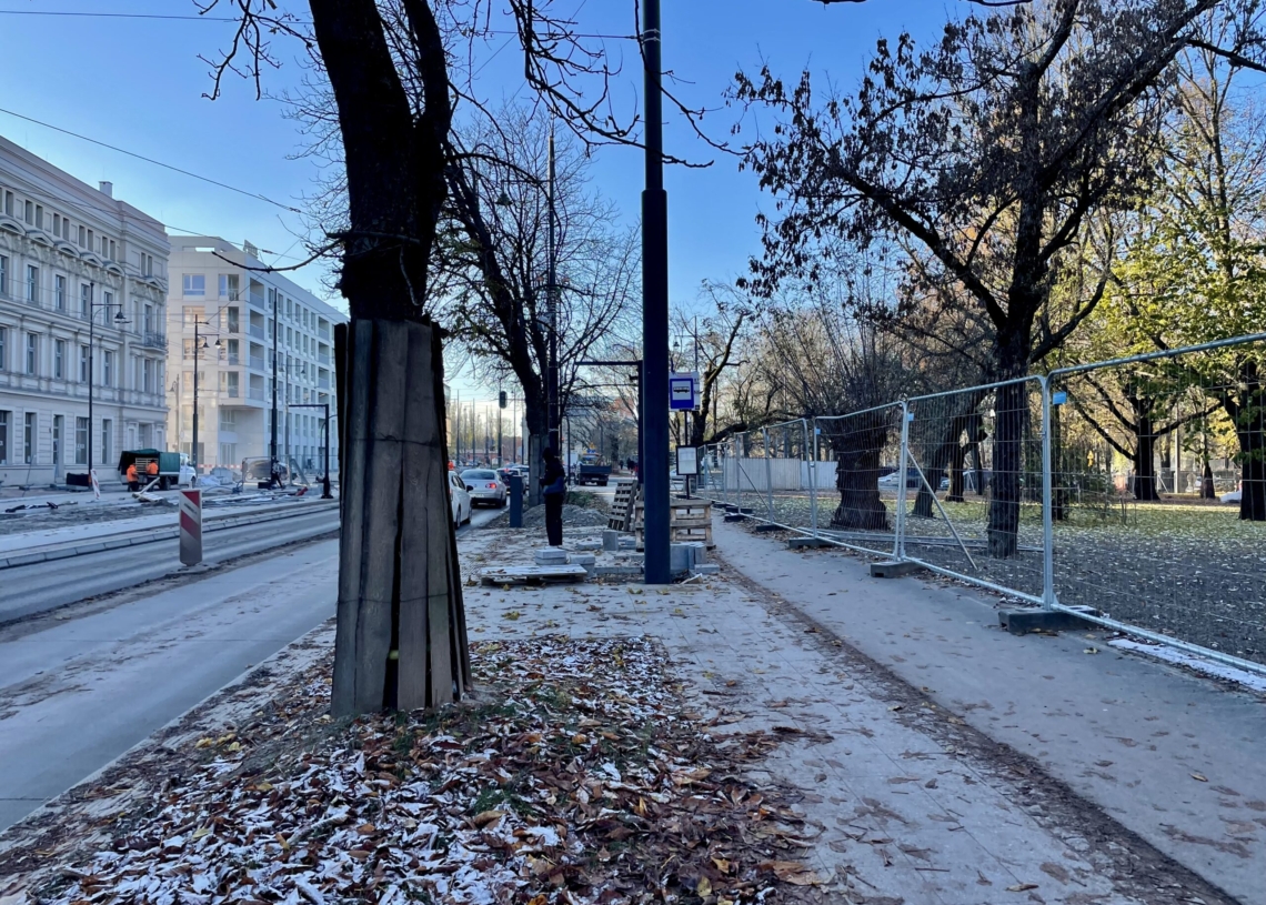 Modernizacja ul. Północnej. Od nocy z soboty na niedzielę jazda tylko południową nitką, a w grudniu mają powrócić tramwaje