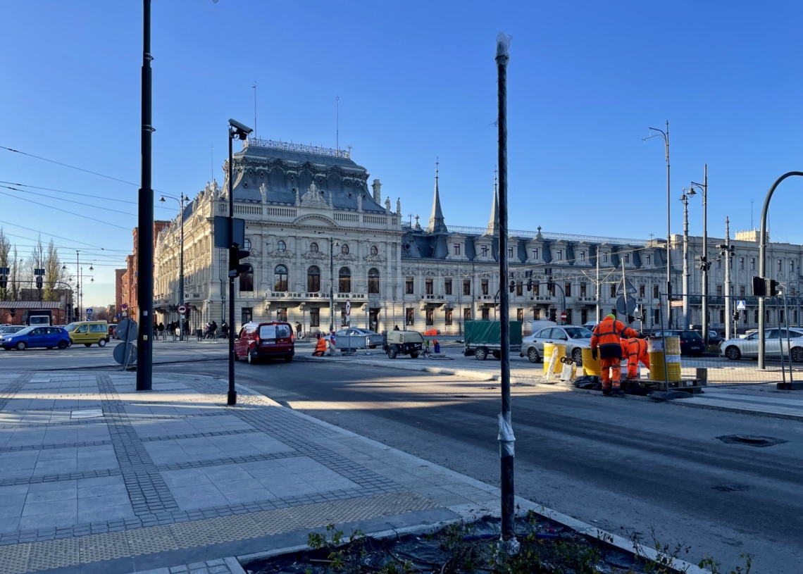 Modernizacja ul. Północnej. Od nocy z soboty na niedzielę jazda tylko południową nitką, a w grudniu mają powrócić tramwaje