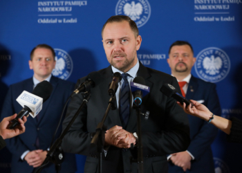 Dyrektor łódzkiego oddziału IPN Karol Piskorski. Fot. IPN