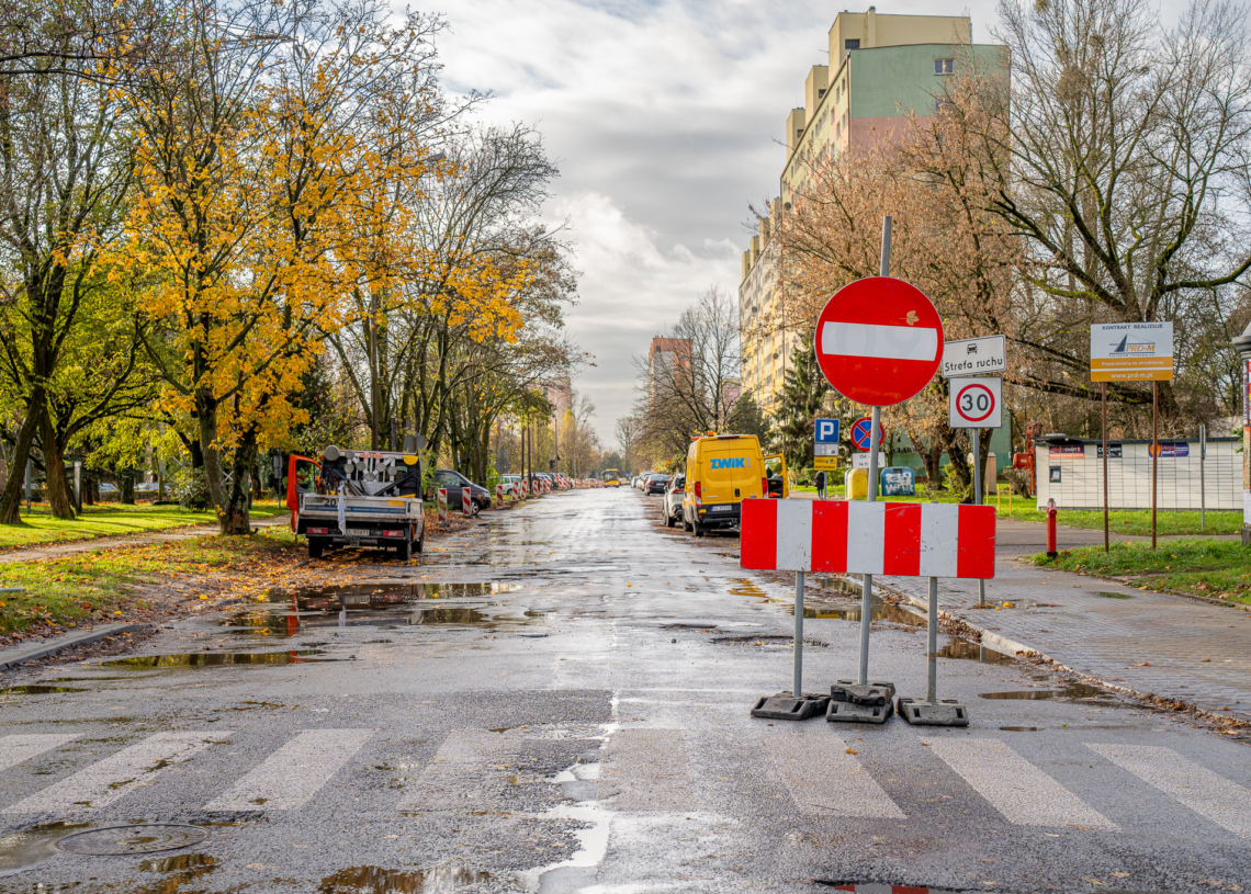 Zatrzymanie ruchu autobusów na ul. Inowrocławskiej z powodu robót drogowych 1 zatrzymanie ruchu autobusów na ul. Inowrocławskiej