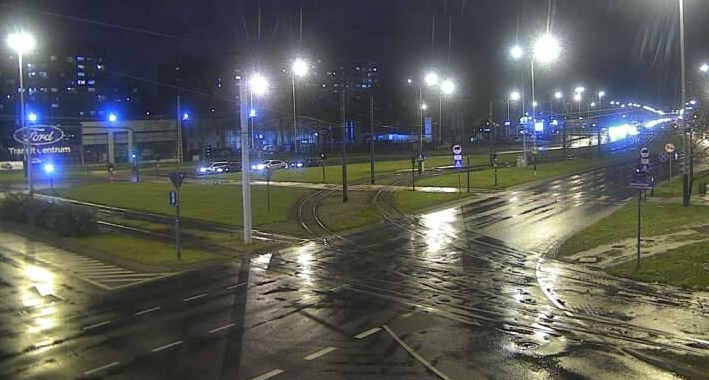 zatrzymanie ruchu tramwajowego na ul. Aleksandrowskiej