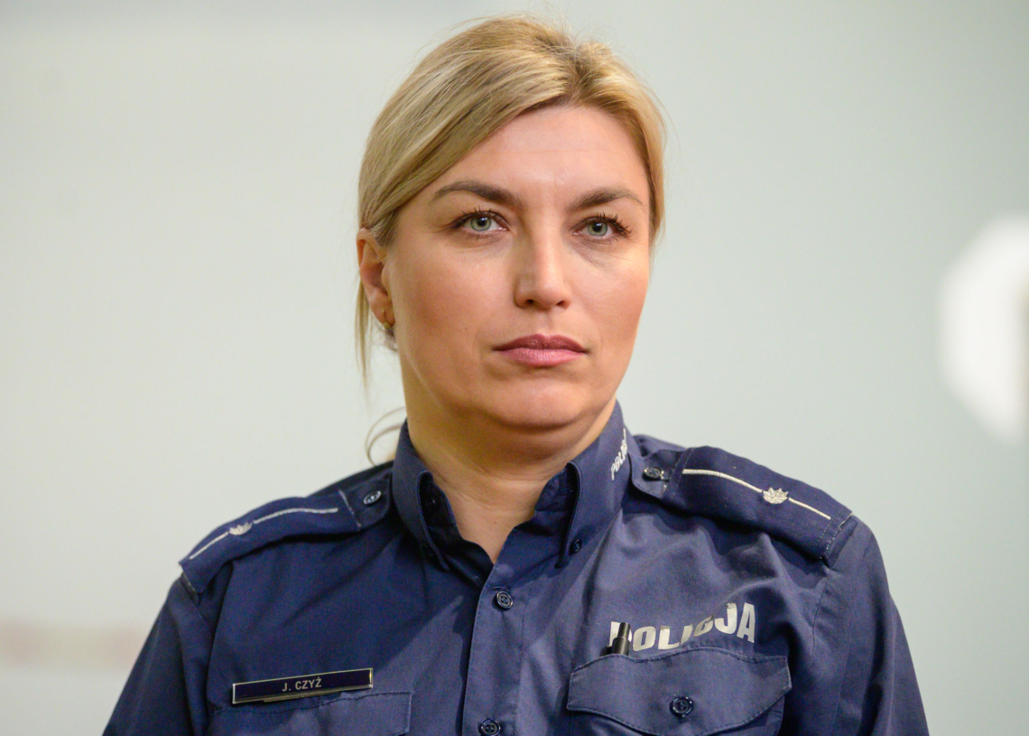Mobilne miasteczko ruchu drogowego w Łodzi