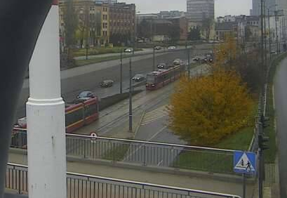 zatrzymanie ruchu tramwajowego na al. Mickiewicza
