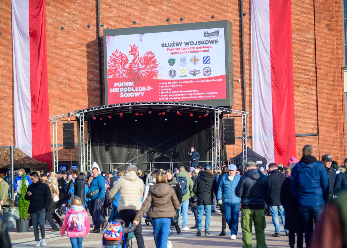 Piknik Niepodległościowy w Manufakturze