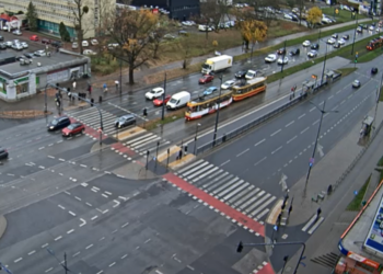 zatrzymanie ruchu tramwajowego na al. Piłsudskiego
