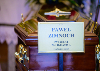 Pogrzeb Pawła Zimnocha