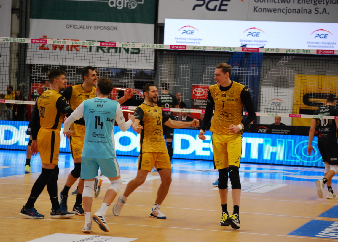 PGE GiEK Skra Bełchatów przegrywa w Hali Energia