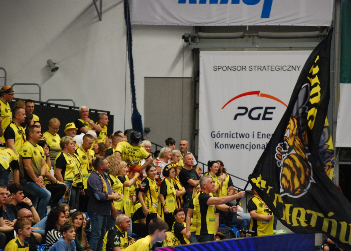 PGE GiEK Skra Bełchatów przegrywa w Hali Energia