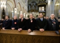 105. rocznica odzyskania niepodległości przez Polskę - uroczysta msza święta w Łodzi