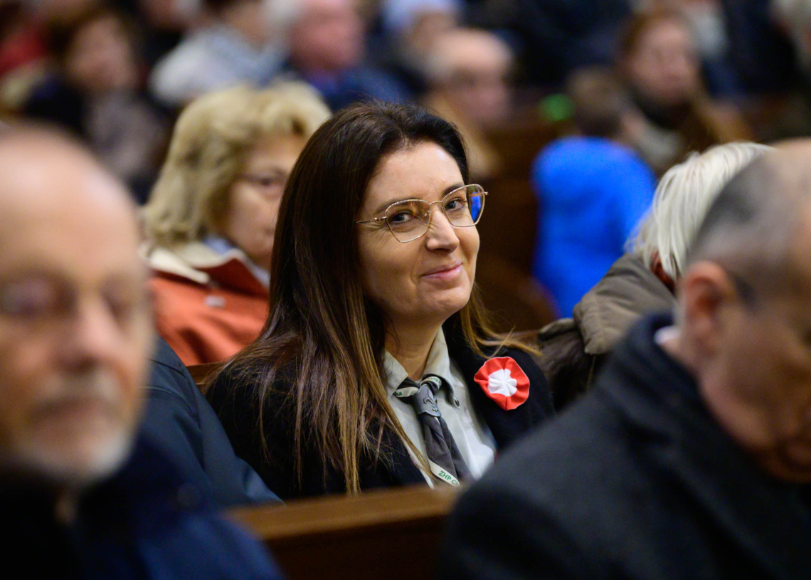 105. rocznica odzyskania niepodległości przez Polskę - uroczysta msza święta w Łodzi