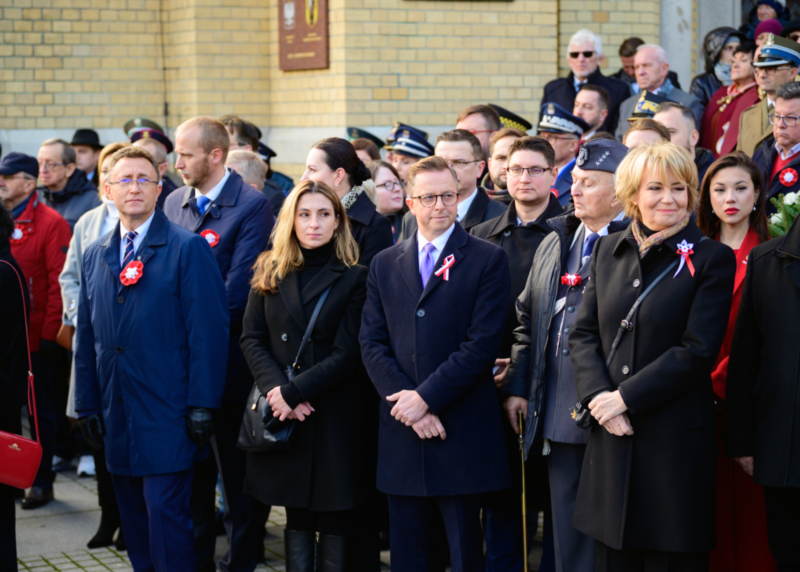 105. rocznica odzyskania niepodległości przez Polskę - uroczystości w Łodzi