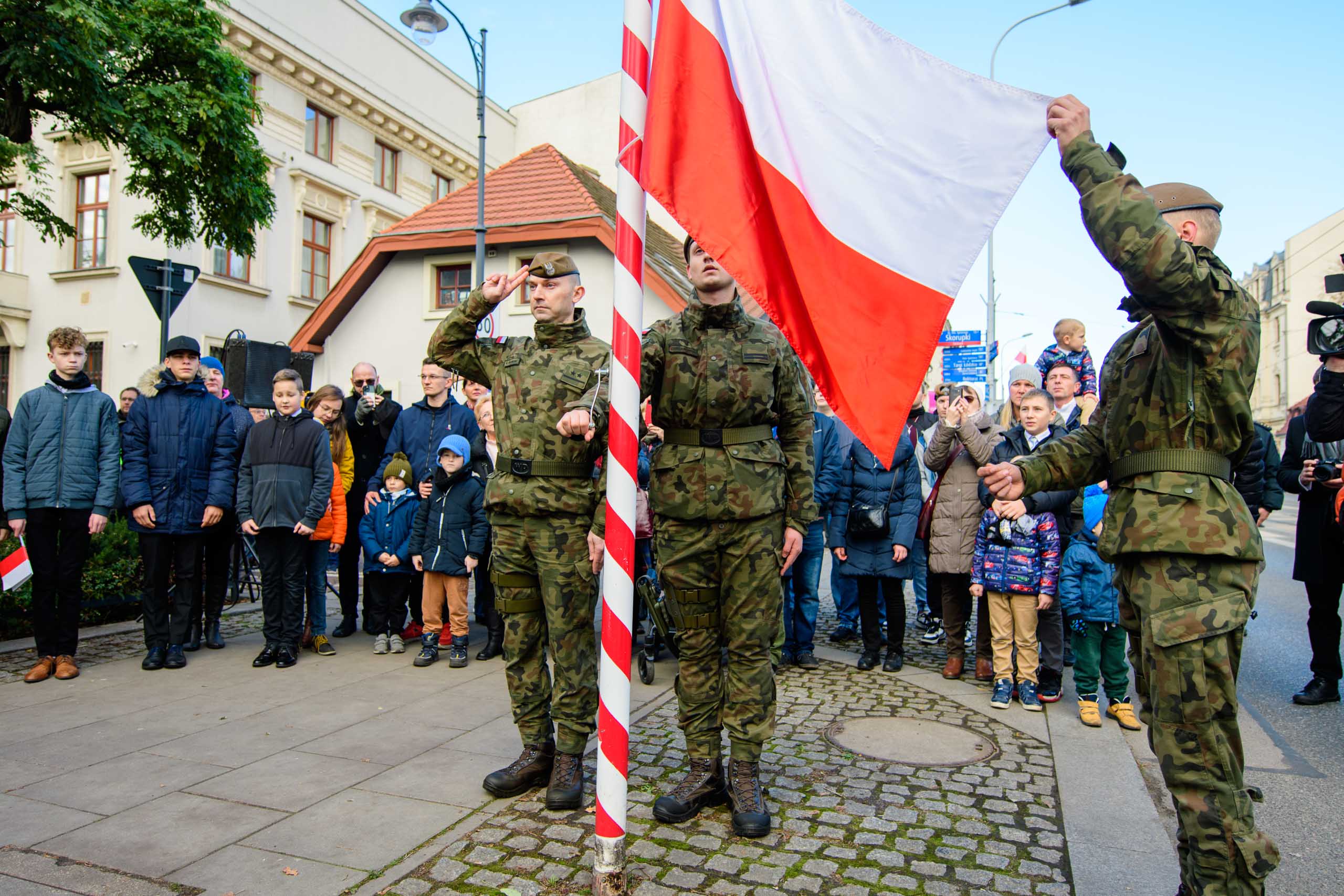 105. rocznica odzyskania niepodległości przez Polskę - uroczystości w Łodzi