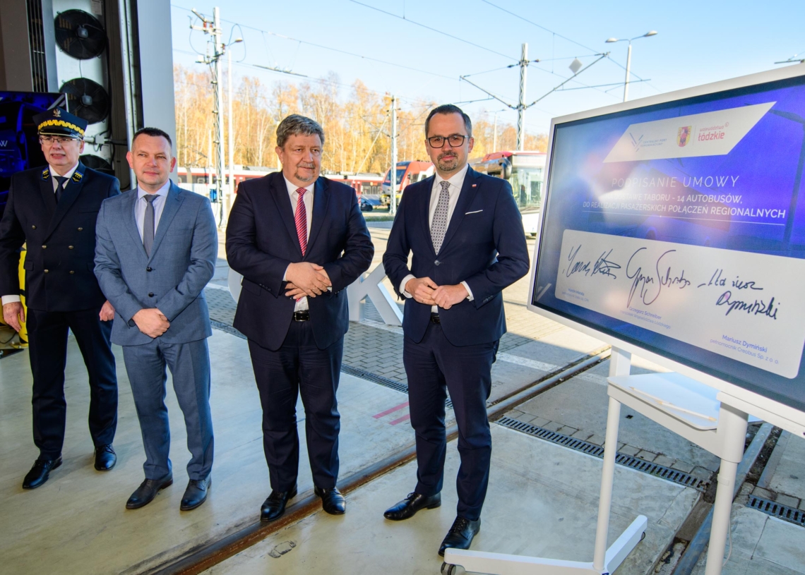 Łódzka Kolej Aglomeracyjna wzbogaci się o 14 autobusów
