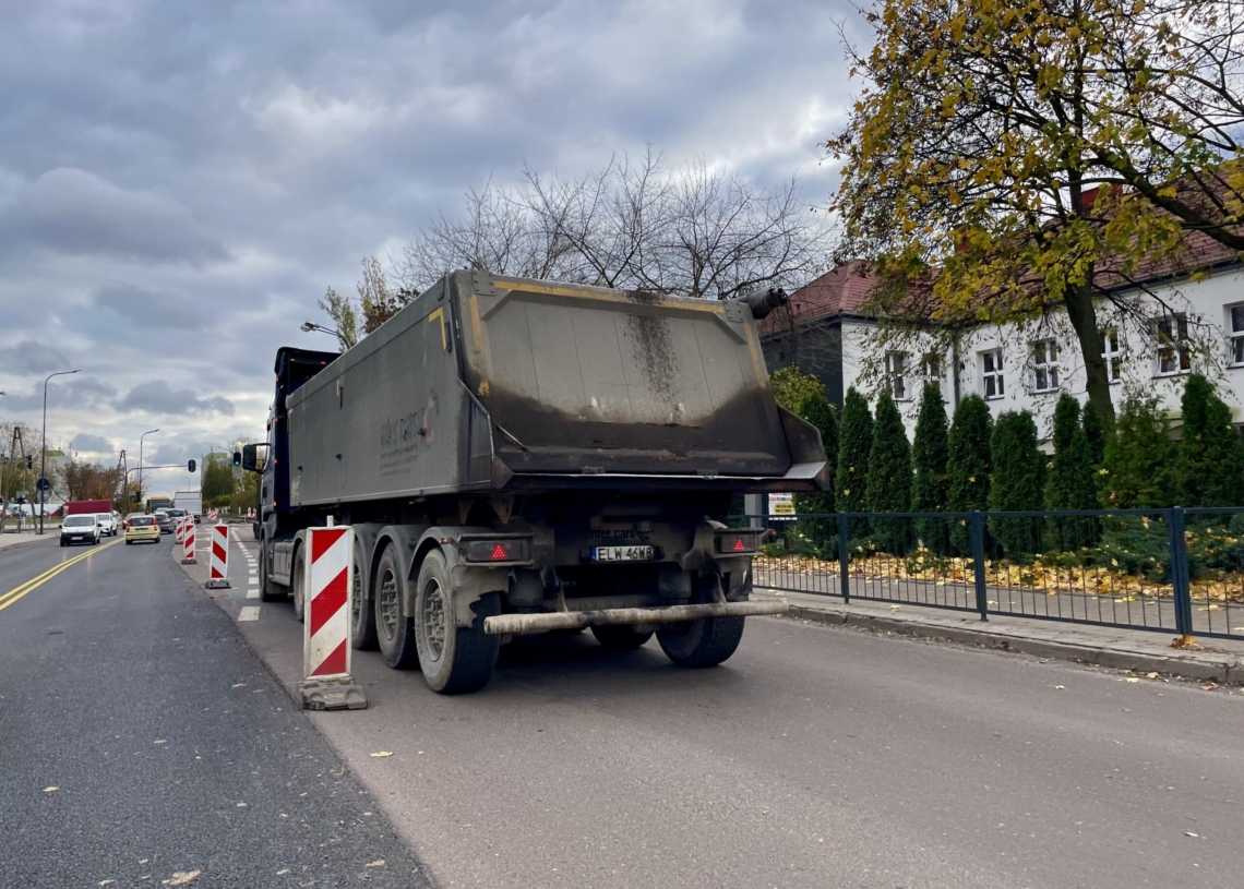 Spore utrudnienia na remontowanych ul. Przybyszewskiego i Zakładowej