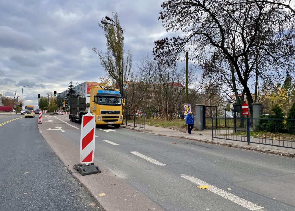 Spore utrudnienia na remontowanych ul. Przybyszewskiego i Zakładowej