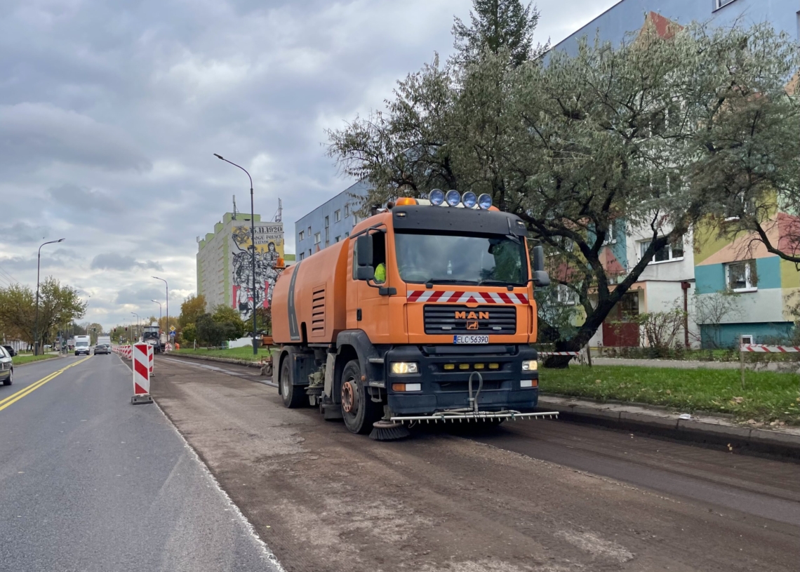 Spore utrudnienia na remontowanych ul. Przybyszewskiego i Zakładowej