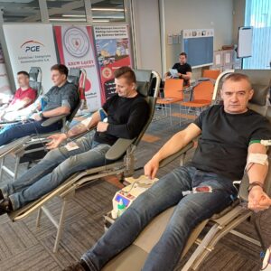 Akcja oddawania krwi w Bełchatowie
