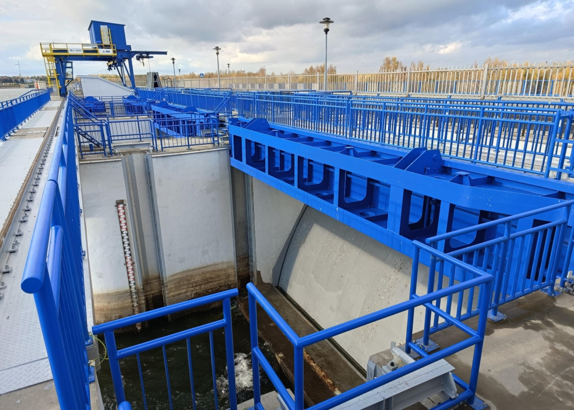 Zakończyła się modernizacja jazu na zbiorniku Jeziorsko