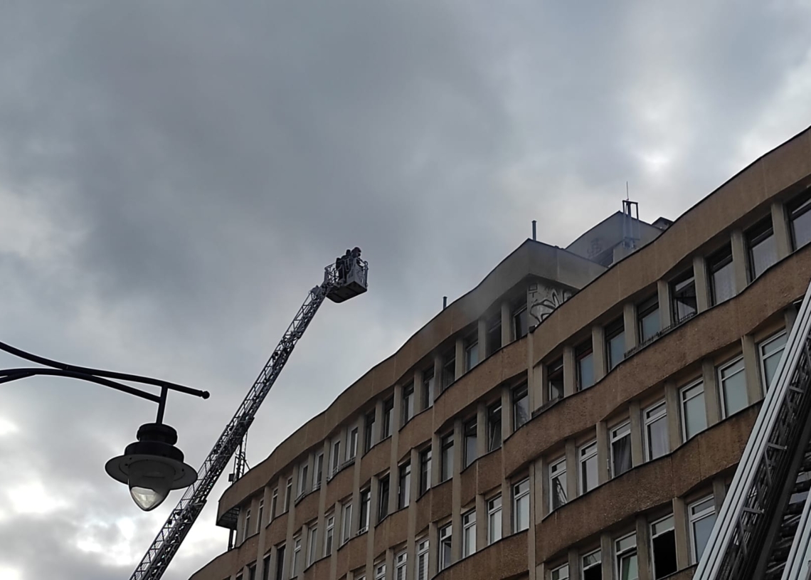 Pożar na Piotrkowskiej