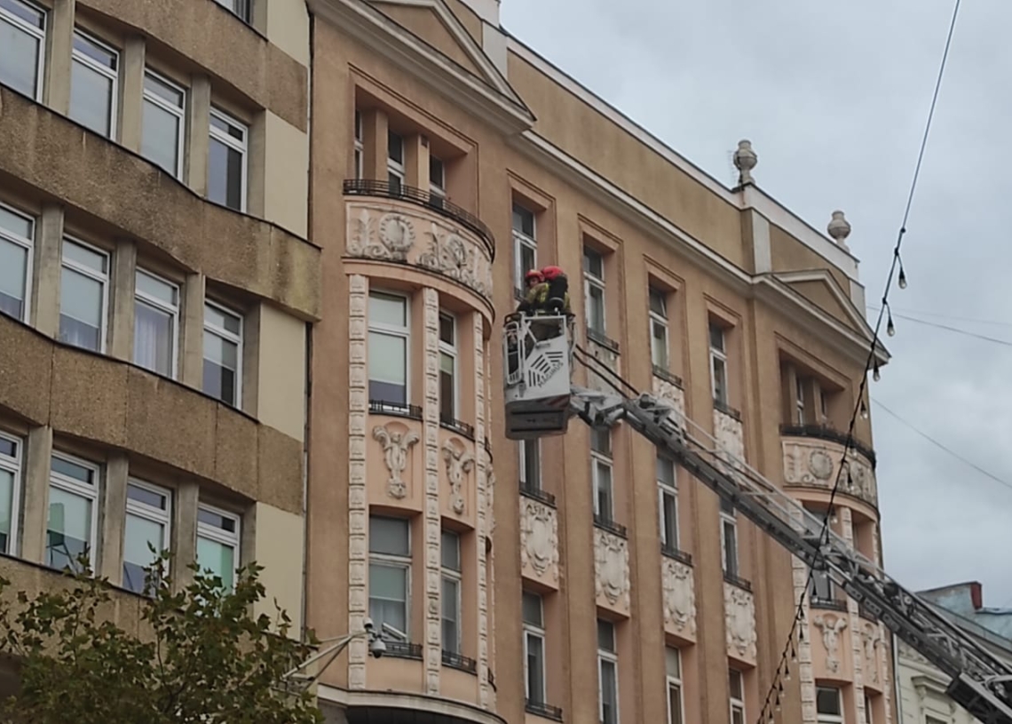 Pożar na Piotrkowskiej