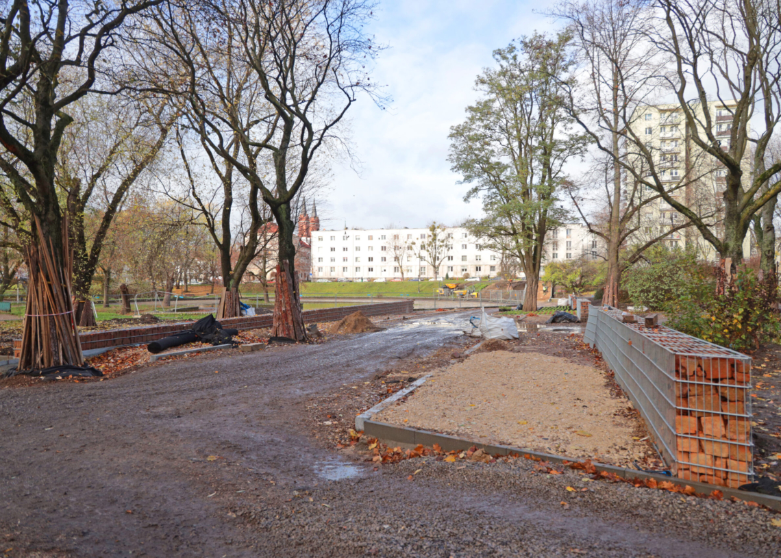 Rewitalizacja Parku Staromiejskiego wykonana w 90 proc.