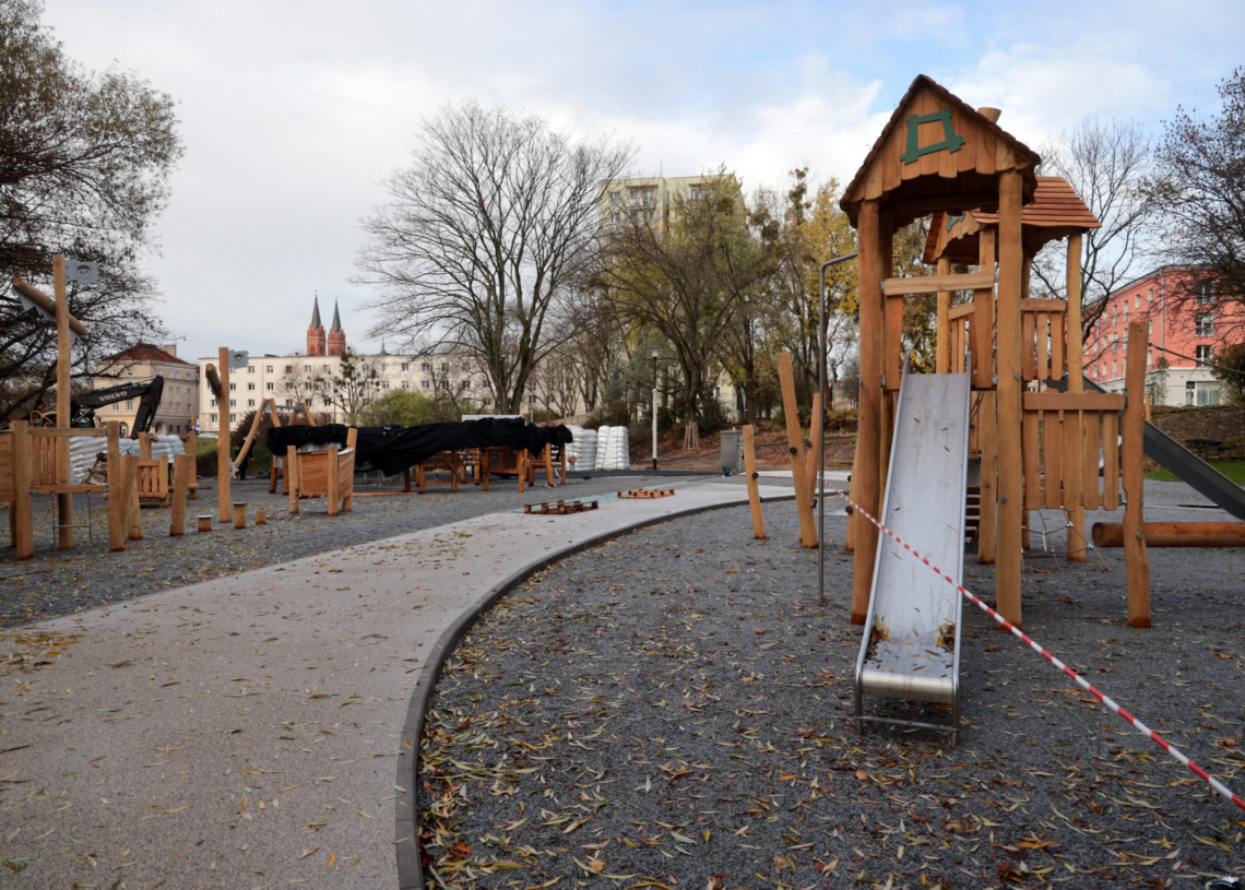 Rewitalizacja Parku Staromiejskiego wykonana w 90 proc.
