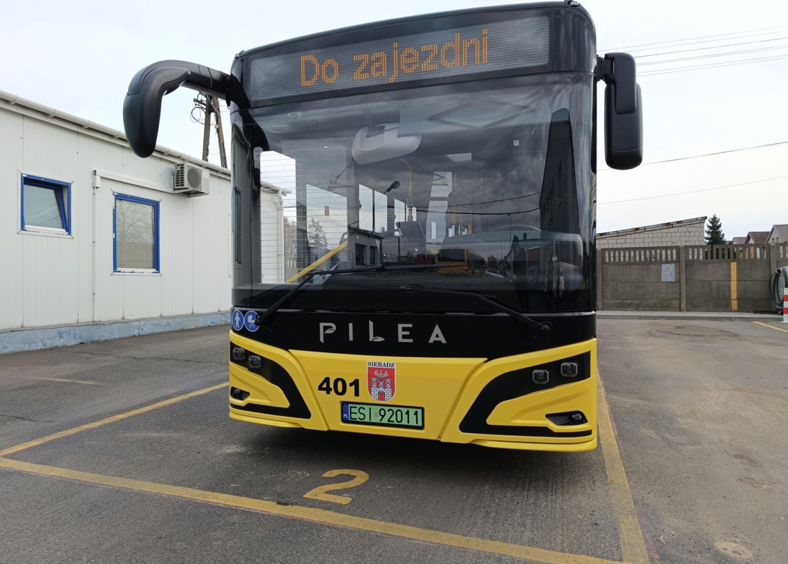 Pierwszy elektryczny autobus w sieradzkim MPK