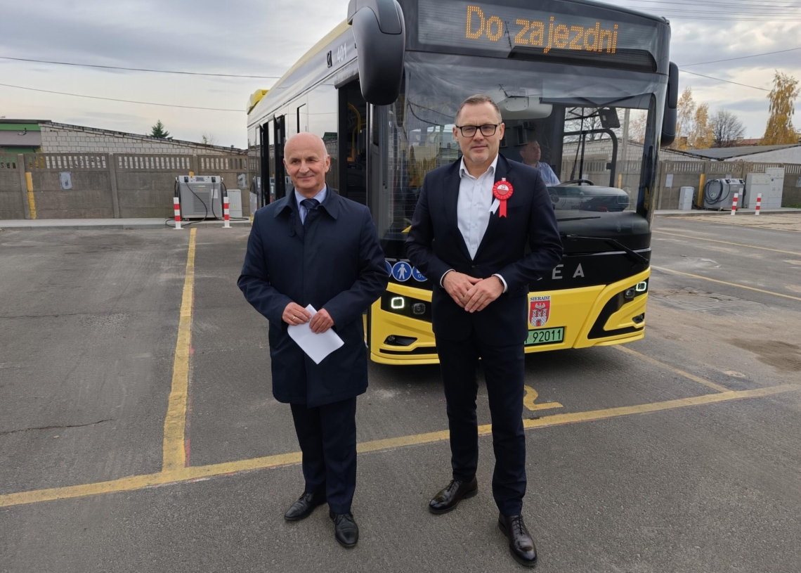 Pierwszy elektryczny autobus w sieradzkim MPK