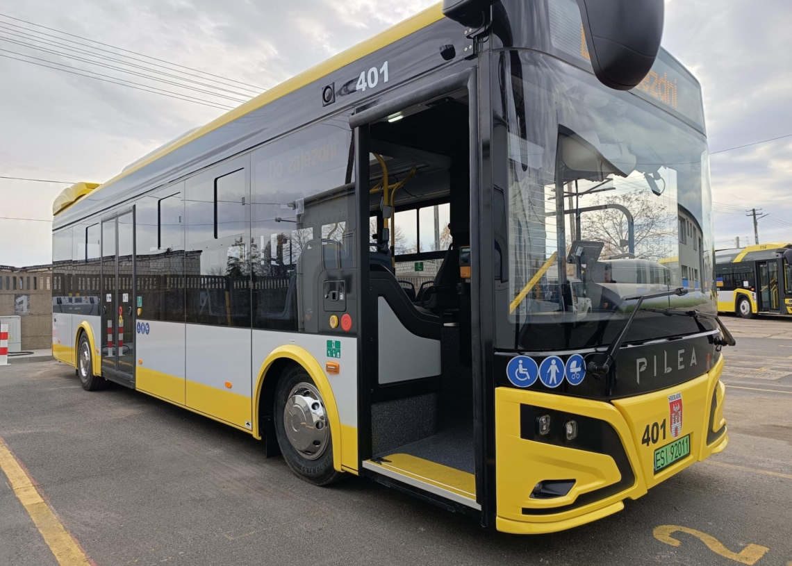 Pierwszy elektryczny autobus w sieradzkim MPK