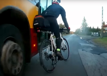 Kierowca miejskiego autobusu w Łodzi potrącił rowerzystę