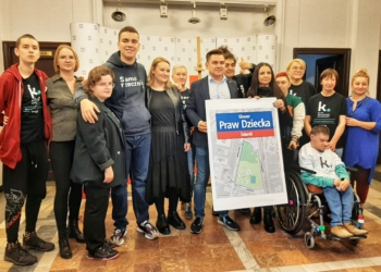 Skwer Praw Dziecka w Łodzi