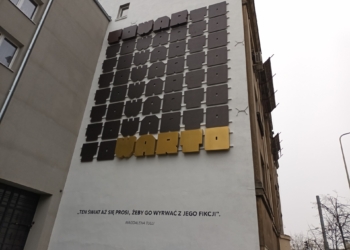 Ulice Słów w Łodzi. Instalacja artystyczna „Towarto”