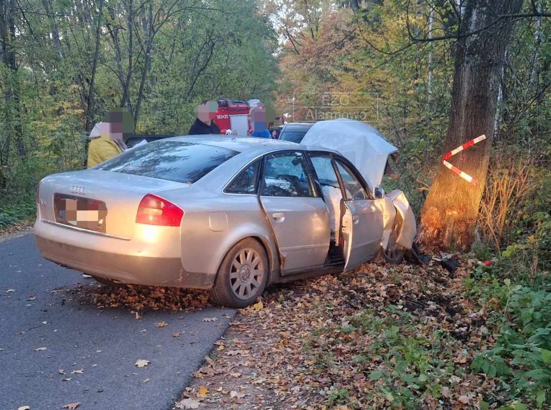 Wypadek pod Głownem. Ranne dziecko
