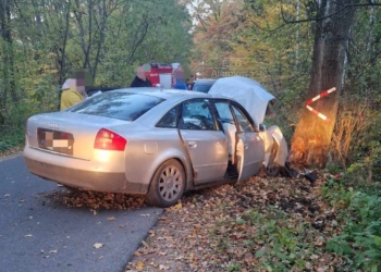 Wypadek pod Głownem. Ranne dziecko