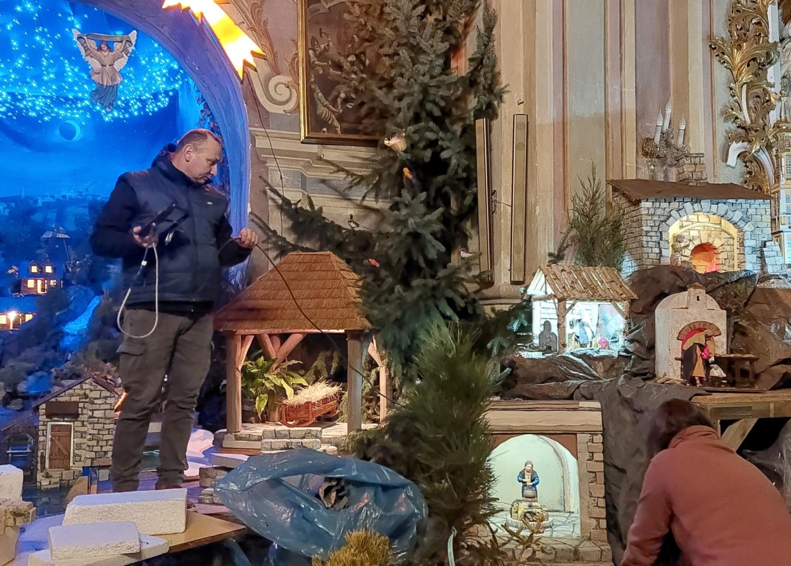 Powstaje ruchoma szopka bożonarodzeniowa w Warcie