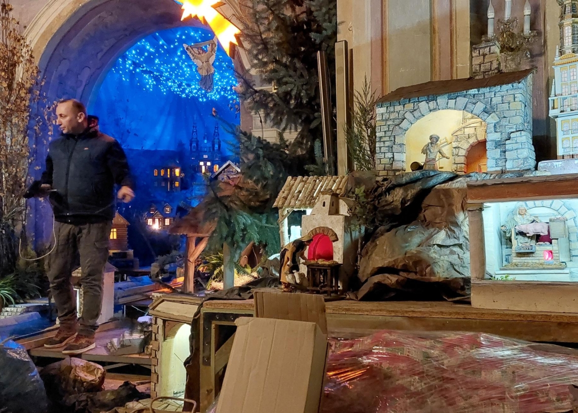 Powstaje ruchoma szopka bożonarodzeniowa w Warcie
