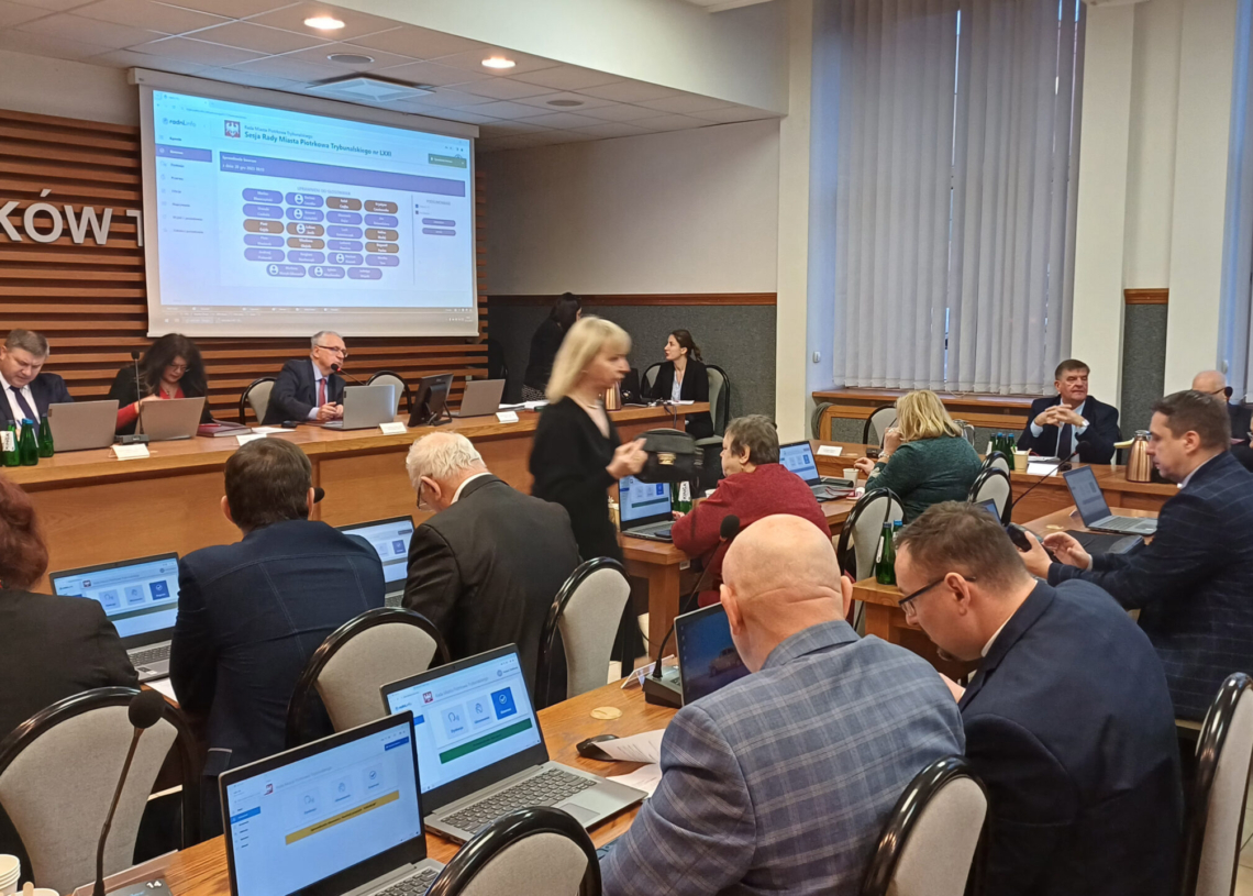 Piotrkowscy radni przyjęli budżet miasta na 2024 rok