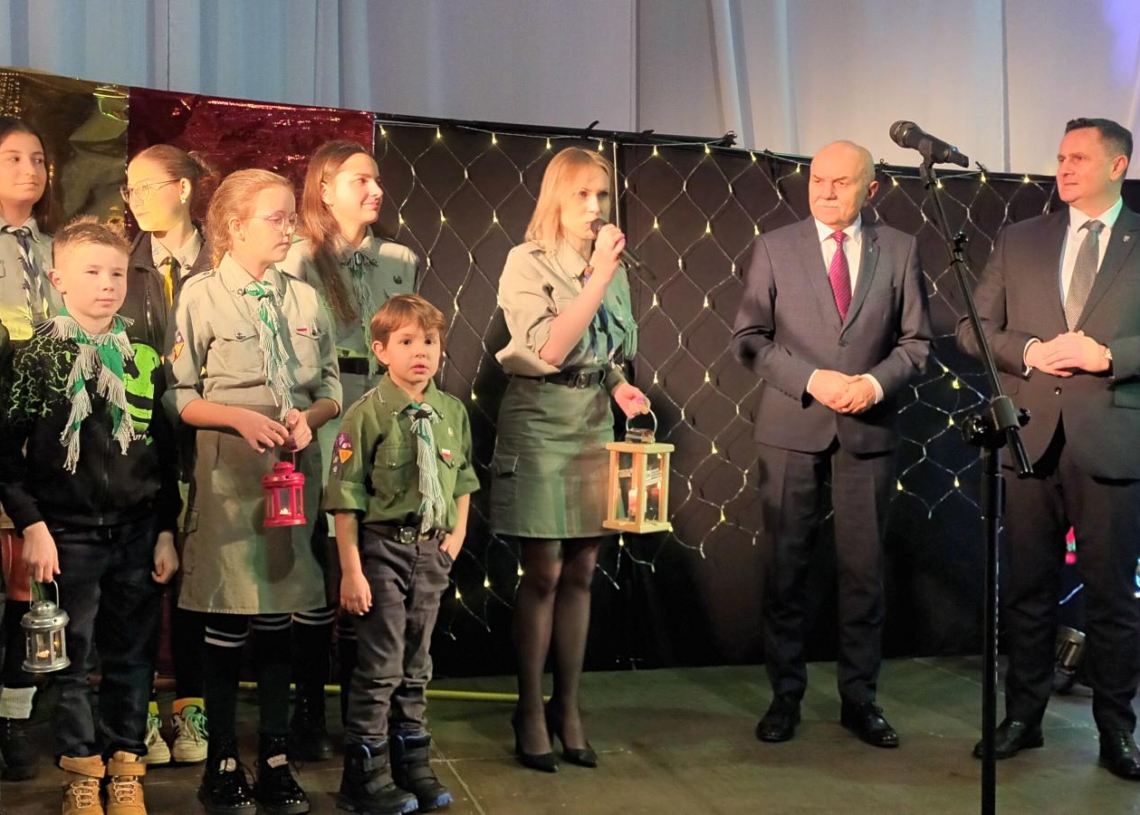 Bilsko 100 osób wzięło udział w miejskiej Wigilii w Skierniewicach