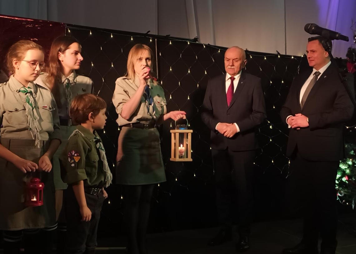 Bilsko 100 osób wzięło udział w miejskiej Wigilii w Skierniewicach
