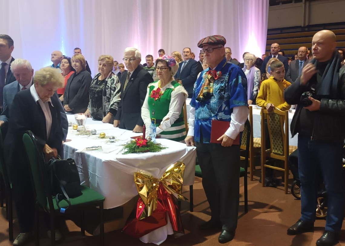 Bilsko 100 osób wzięło udział w miejskiej Wigilii w Skierniewicach
