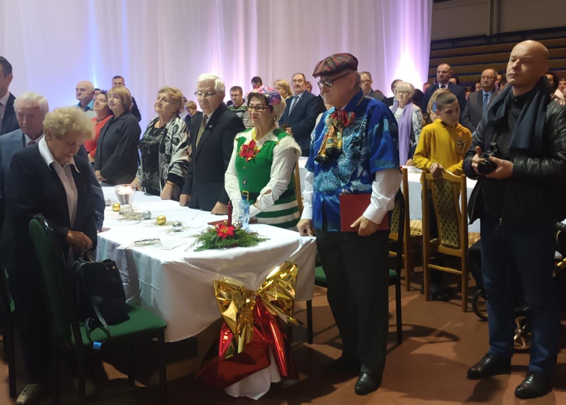 Bilsko 100 osób wzięło udział w miejskiej Wigilii w Skierniewicach