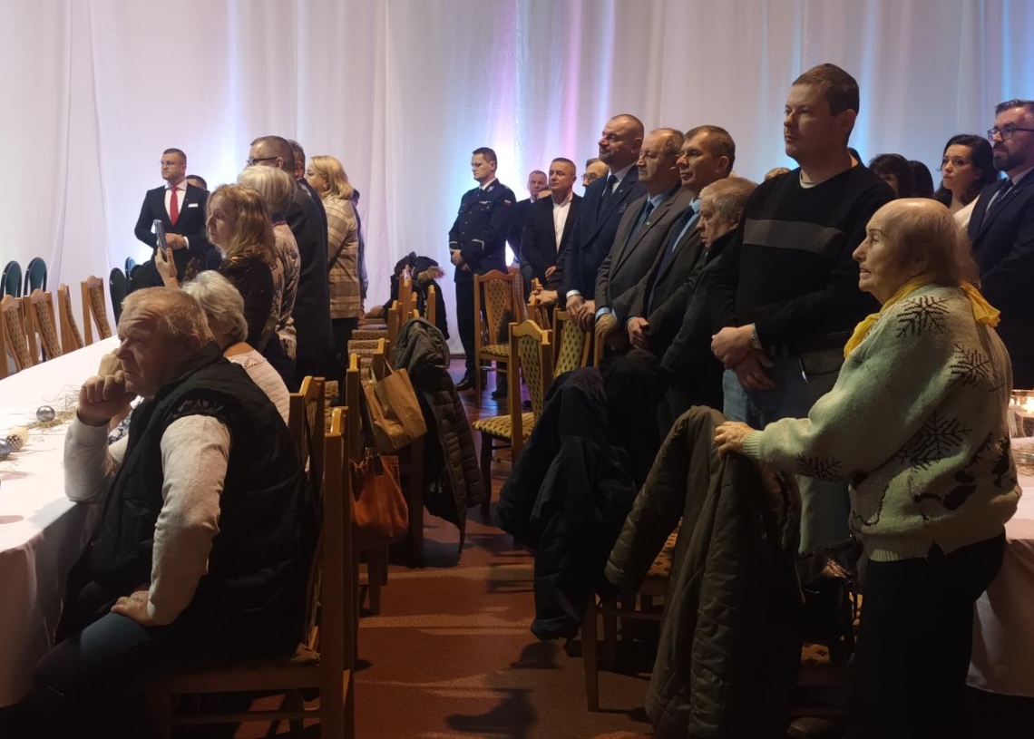 Bilsko 100 osób wzięło udział w miejskiej Wigilii w Skierniewicach