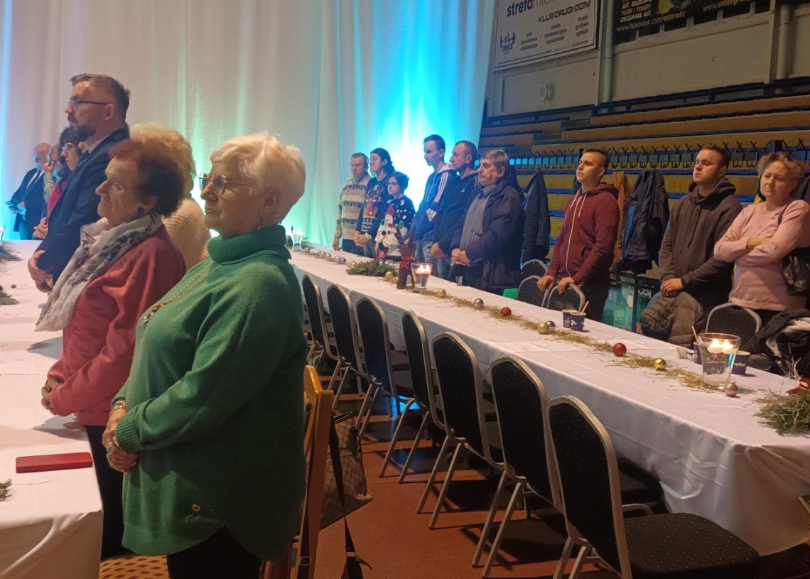 Bilsko 100 osób wzięło udział w miejskiej Wigilii w Skierniewicach