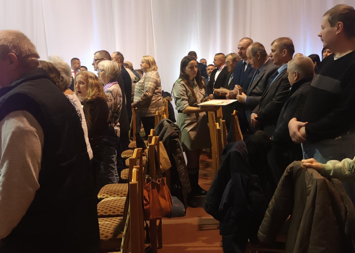 Bilsko 100 osób wzięło udział w miejskiej Wigilii w Skierniewicach