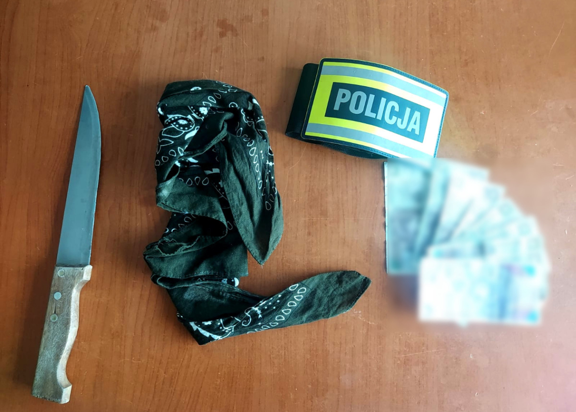Piotrków: 20-latek napadł na sklep w Boże Narodzenie