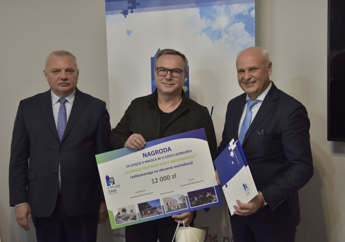 Konkurs na elewacje centrum Rawy rozstrzygnięty